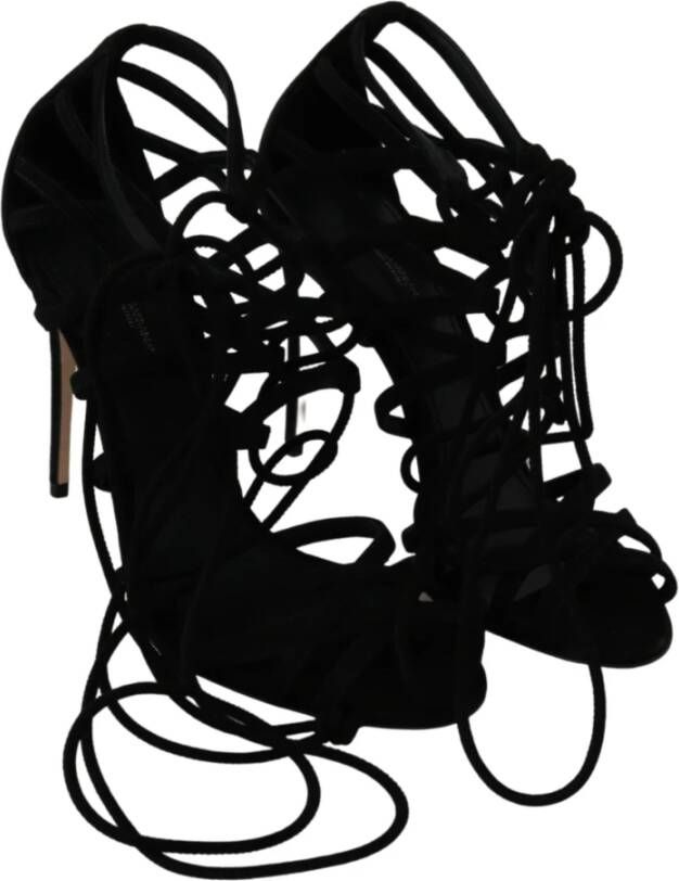 Dolce & Gabbana High Heel Sandals Black Dames