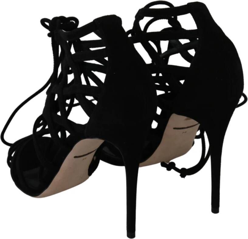 Dolce & Gabbana High Heel Sandals Black Dames