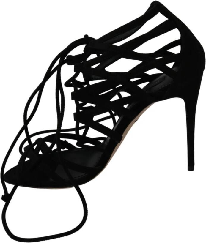 Dolce & Gabbana High Heel Sandals Black Dames