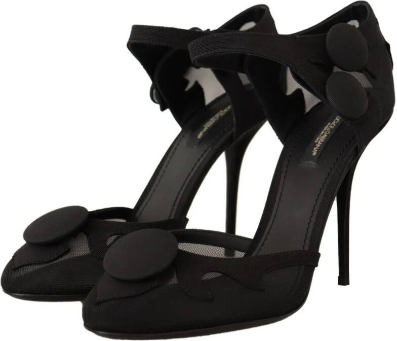 Dolce & Gabbana High Heel Sandals Black Dames