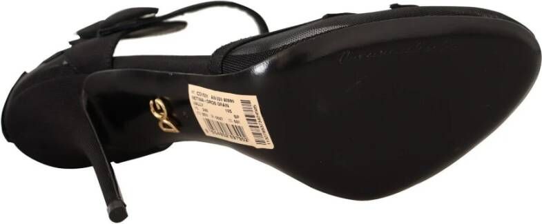 Dolce & Gabbana High Heel Sandals Black Dames