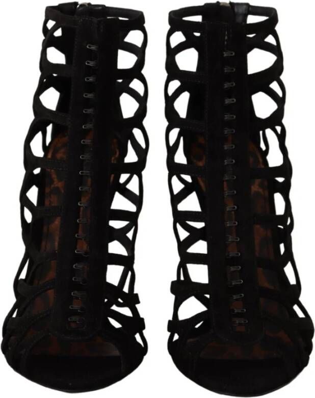 Dolce & Gabbana High Heel Sandals Black Dames
