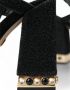 Dolce & Gabbana Zwarte Kristallen Enkelband Sandalen Black Dames - Thumbnail 16