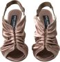 Dolce & Gabbana High Heel Sandals Brown Dames - Thumbnail 4