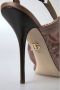 Dolce & Gabbana High Heel Sandals Brown Dames - Thumbnail 8