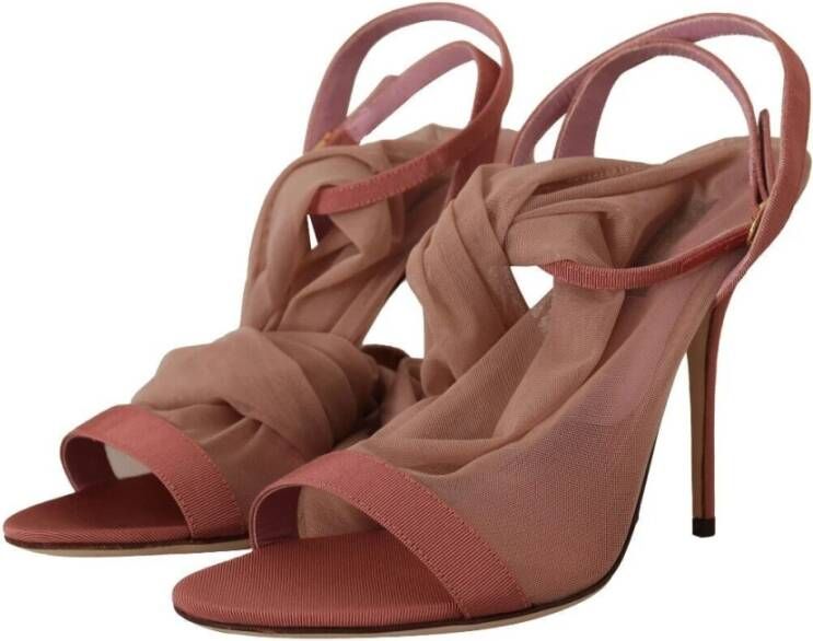 Dolce & Gabbana High Heel Sandals Brown Dames