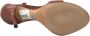 Dolce & Gabbana Bruin Leren Strappy Hakken Sandalen Brown Dames - Thumbnail 3