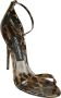 Dolce & Gabbana High Heel Sandals Bruin Dames - Thumbnail 2