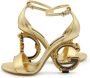 Dolce & Gabbana Sandalen met onderscheidende hiel Geel Dames - Thumbnail 2
