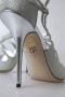 Dolce & Gabbana High Heel Sandals Gray Dames - Thumbnail 2
