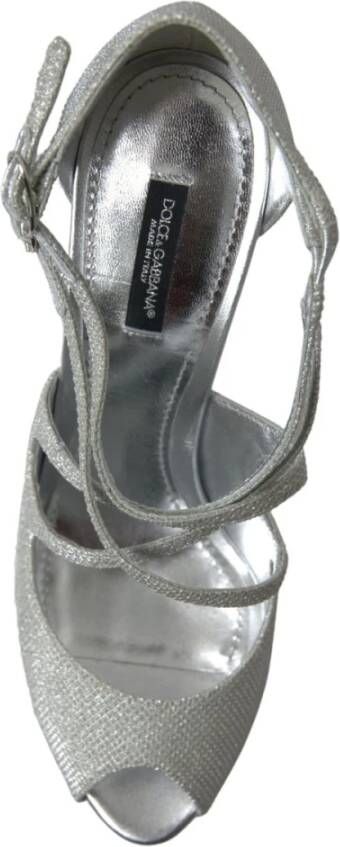 Dolce & Gabbana High Heel Sandals Gray Dames