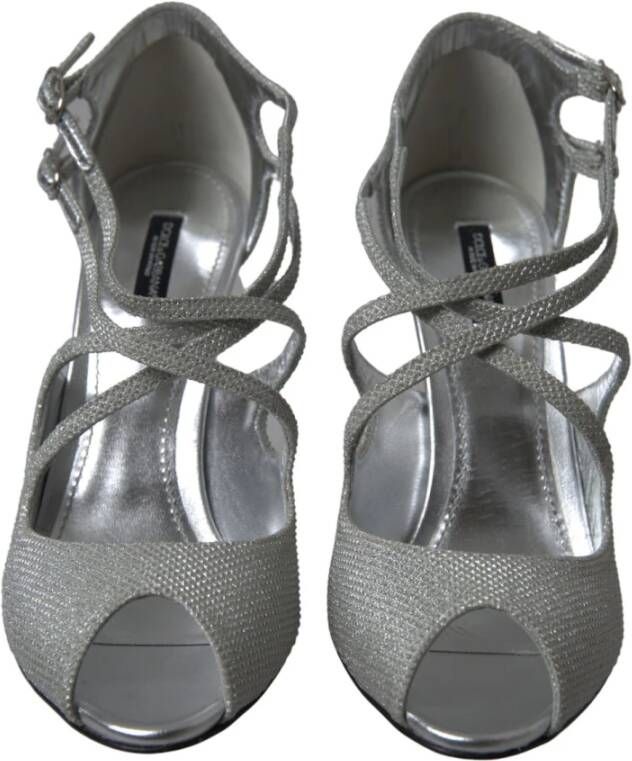 Dolce & Gabbana High Heel Sandals Gray Dames
