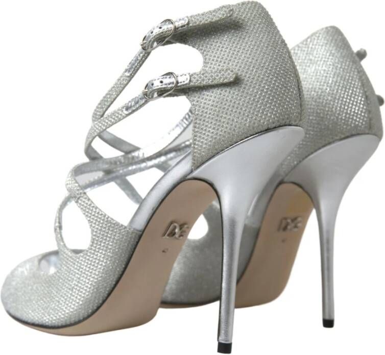 Dolce & Gabbana High Heel Sandals Gray Dames
