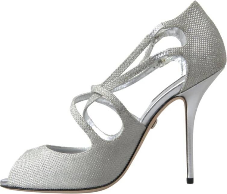 Dolce & Gabbana High Heel Sandals Gray Dames