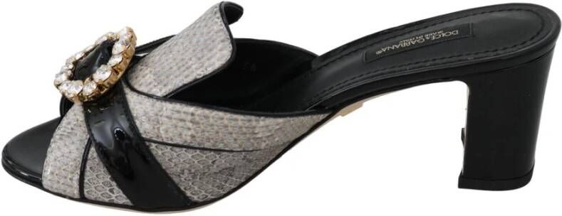 Dolce & Gabbana High Heel Sandals Gray Dames