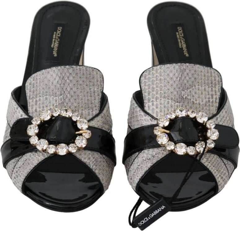 Dolce & Gabbana High Heel Sandals Gray Dames