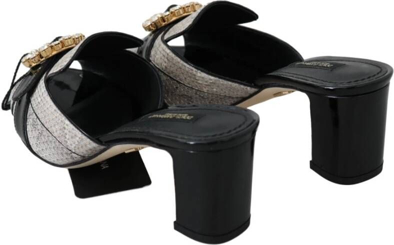 Dolce & Gabbana High Heel Sandals Gray Dames