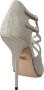 Dolce & Gabbana Zilveren Glanzende Sandalen Pumps Gray Dames - Thumbnail 7