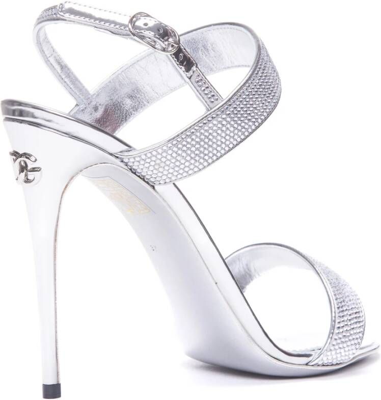 Dolce & Gabbana High Heel Sandals Grijs Dames