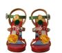 Dolce & Gabbana Multicolor Crystals Ankle Strap Heels Sandals Shoes Meerkleurig Dames - Thumbnail 3