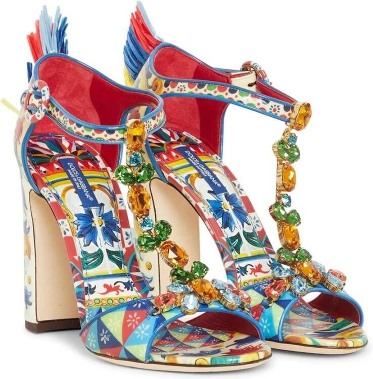 Dolce & Gabbana High Heel Sandals Multicolor Dames