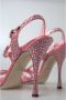 Dolce & Gabbana High Heel Sandals Pink Heren - Thumbnail 3