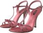 Dolce & Gabbana High Heel Sandals Pink Heren - Thumbnail 7