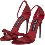 Dolce & Gabbana High Heel Sandals Rood Dames - Thumbnail 2