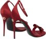 Dolce & Gabbana High Heel Sandals Rood Dames - Thumbnail 3