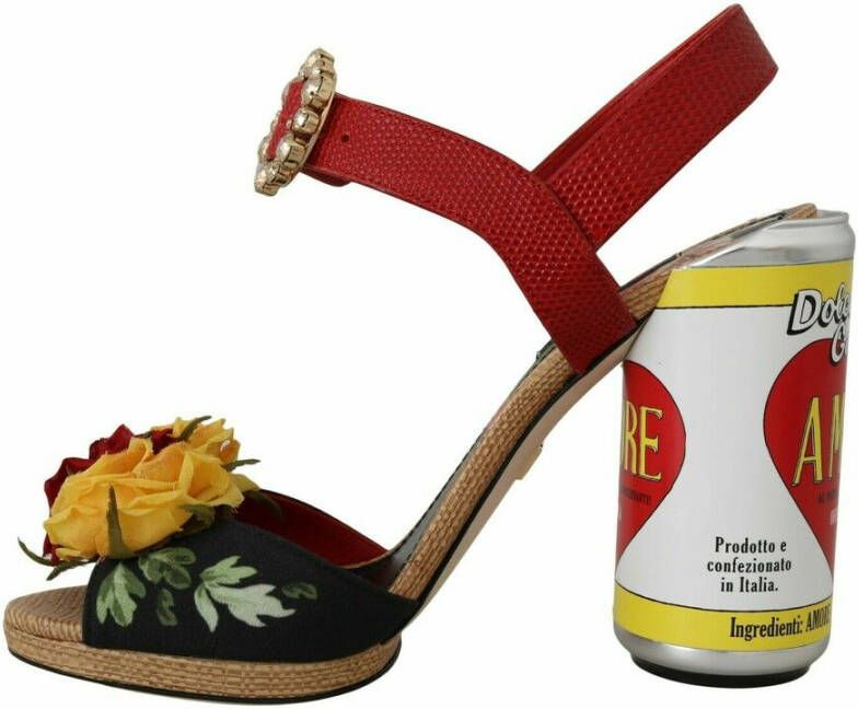 Dolce & Gabbana Hoge hiel sandalen Rood Dames