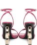 Dolce & Gabbana Verstelbare Enkelband Croco Sandalen Pink Dames - Thumbnail 8