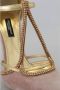 Dolce & Gabbana Elegante Roze Kristal Hoge Hak Pumps Pink Dames - Thumbnail 9