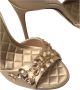 Dolce & Gabbana Sandalen met kristalversierde hak Yellow Dames - Thumbnail 9