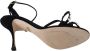 Dolce & Gabbana Elegante hoge suède sandalen met kristallen strikken Black Dames - Thumbnail 2