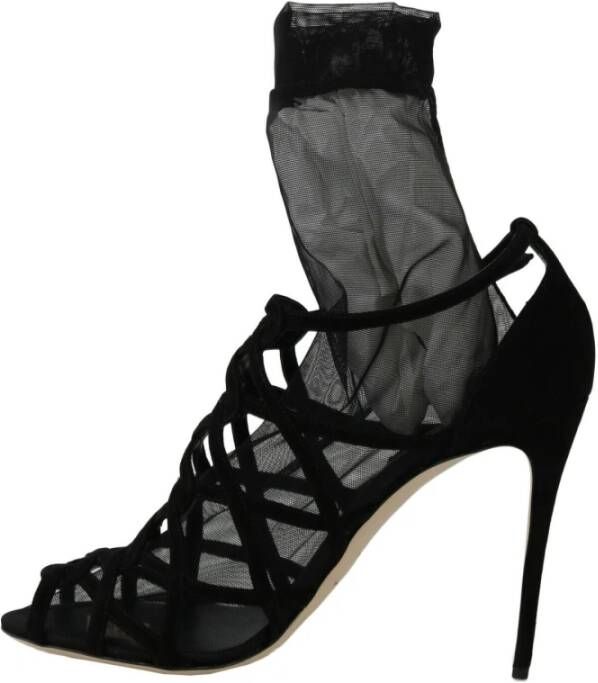 Dolce & Gabbana High Heel Sandals Zwart Dames