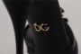 Dolce & Gabbana Zwarte Mesh T-Strap Hoge Hak Sandalen Black Dames - Thumbnail 7