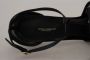 Dolce & Gabbana Zwarte Mesh T-Strap Hoge Hak Sandalen Black Dames - Thumbnail 9