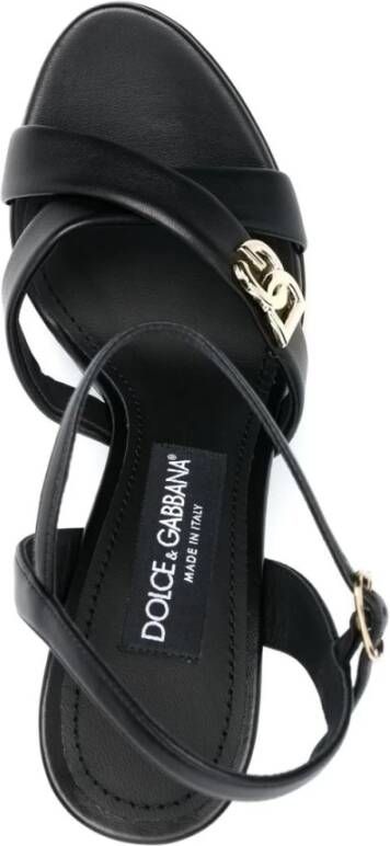 Dolce & Gabbana High Heel Sandals Zwart Dames