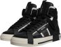 Dolce & Gabbana Geperforeerde hoge sneakers met logo - Thumbnail 2