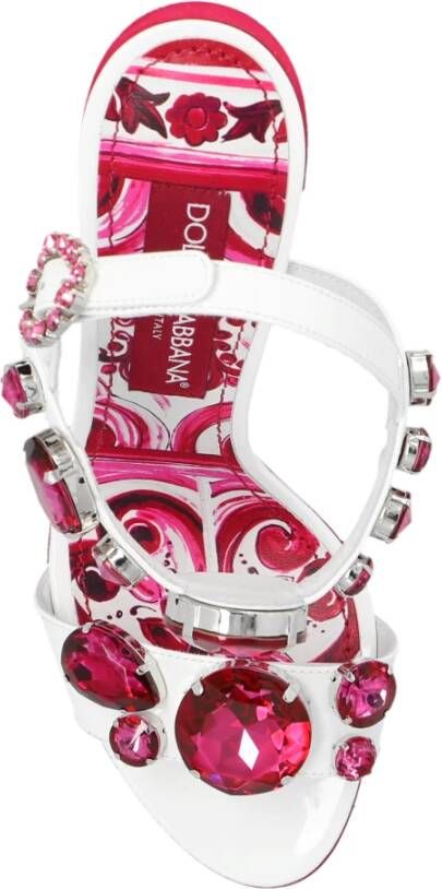 Dolce & Gabbana Hoge hak sandalen Wit Dames