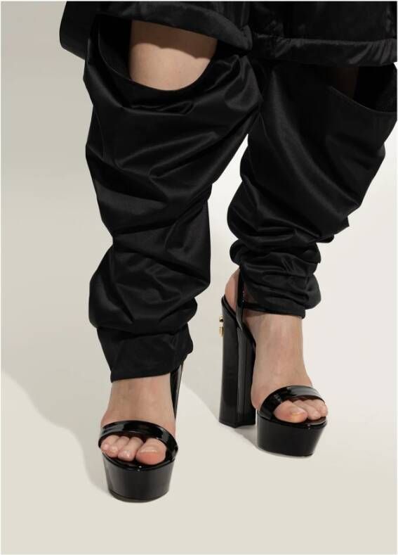 Dolce & Gabbana Hoge hak sandalen Zwart Dames