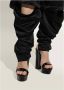Dolce&Gabbana Pumps & high heels Polished Calfskin Platform Sandals in zwart - Thumbnail 3