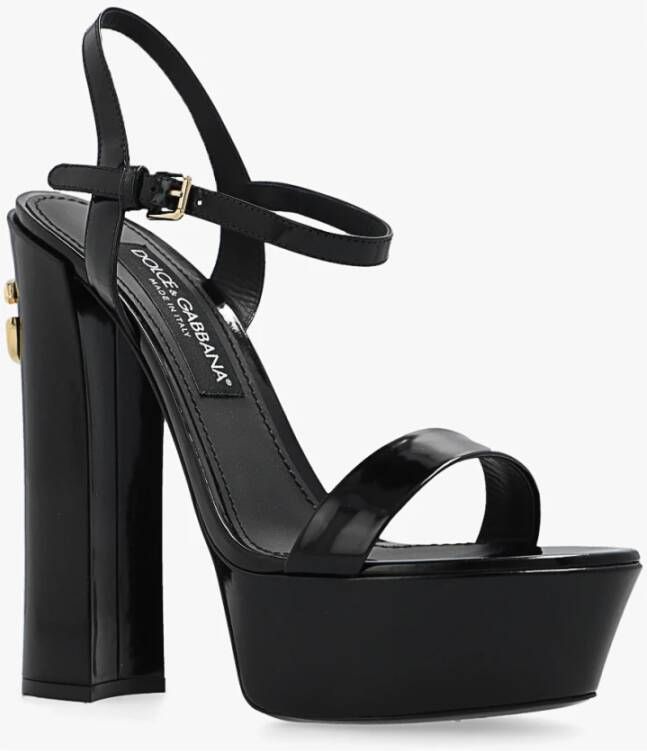 Dolce & Gabbana Hoge hak sandalen Zwart Dames
