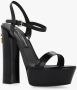 Dolce&Gabbana Pumps & high heels Polished Calfskin Platform Sandals in zwart - Thumbnail 5
