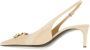 Dolce & Gabbana Elegante Decollete Schoenen voor Vrouwen Beige Dames - Thumbnail 3