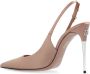Dolce & Gabbana Elegante Decollete Schoenen voor Vrouwen Beige Dames - Thumbnail 5