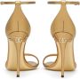 Dolce & Gabbana Keira Metallic Hoge Hak Sandalen Yellow Dames - Thumbnail 2