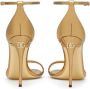 Dolce & Gabbana Keira Metallic Hoge Hak Sandalen Yellow Dames - Thumbnail 2