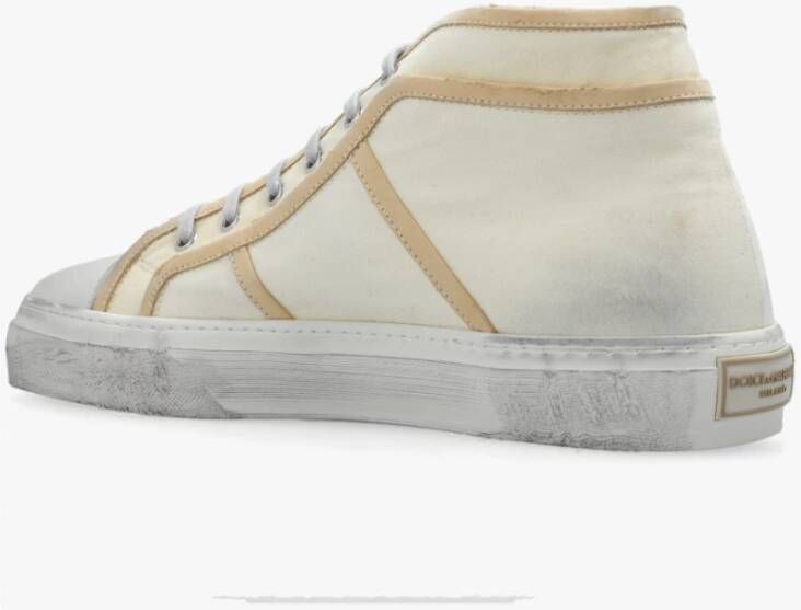 Dolce & Gabbana Hoge sneakers Beige Heren