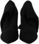 Dolce & Gabbana Black Stretch Socks Knee High Booties Shoes Zwart Dames - Thumbnail 7